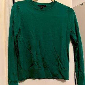 Banana republic green 100% wool sweater